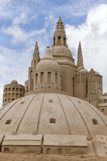 Sand sculpture at the Sand Sculpture Festival