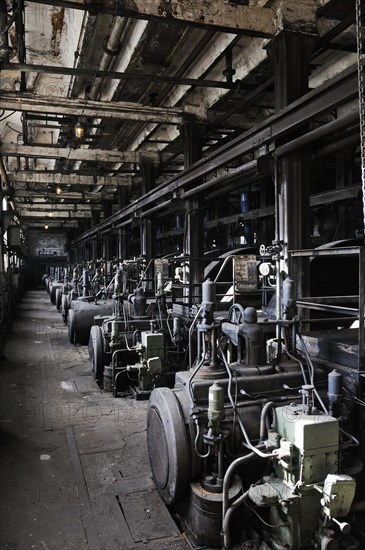 Turbines in Energy Factory Knappenrode