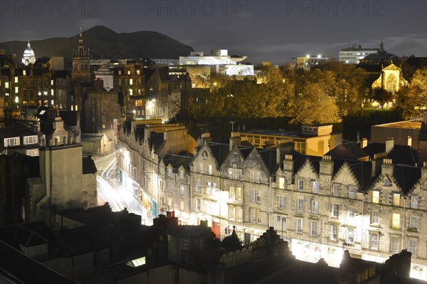 View from Johnston Terrace over Grassmarket