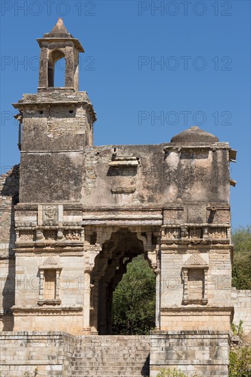 Western entrance gate to Chittorgarh Fort