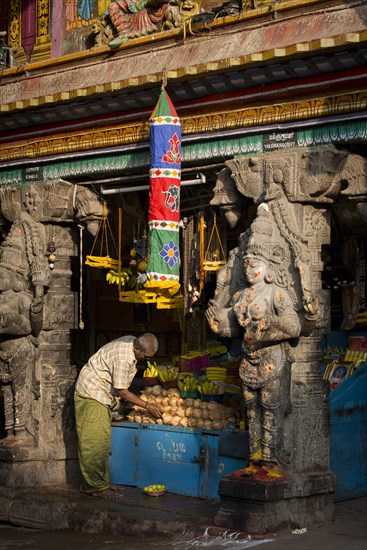 Stall and vendor