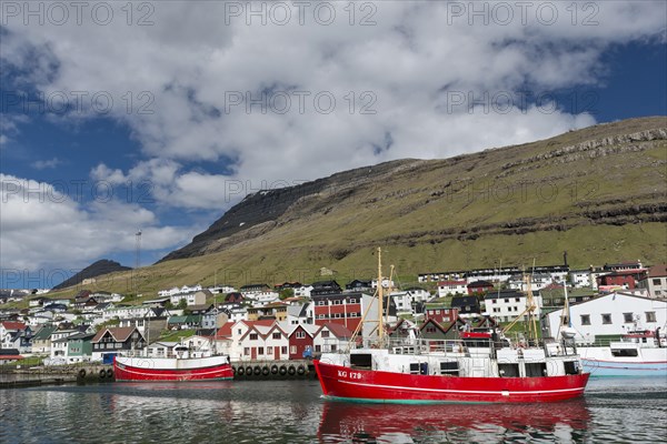 Fishing boats in the harbour