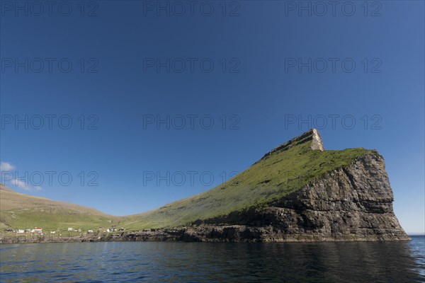 Cliffs and grassland