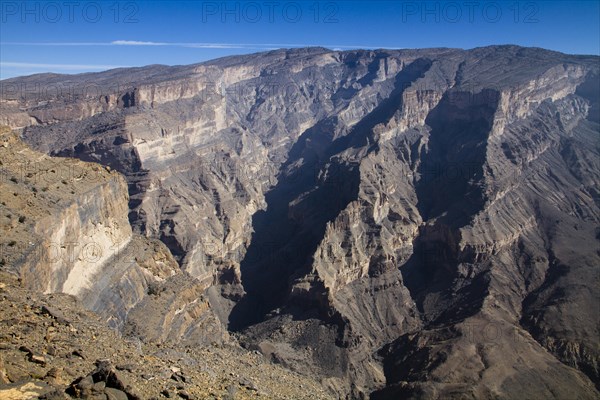 Wadi Ghul or Omani grand canyon