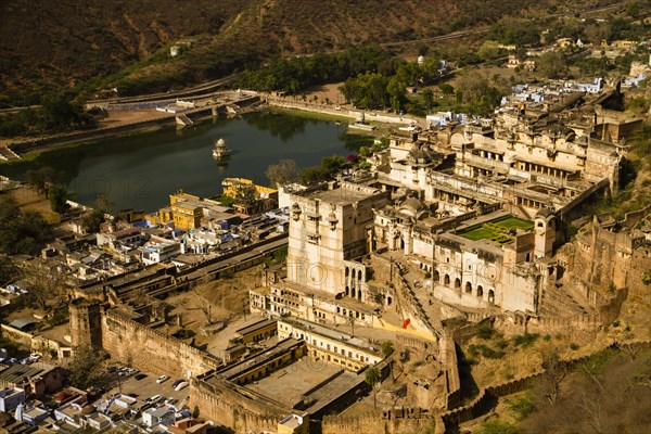 View of Bundi Palace from Bundi Fort