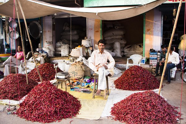 In the streets of Bundi