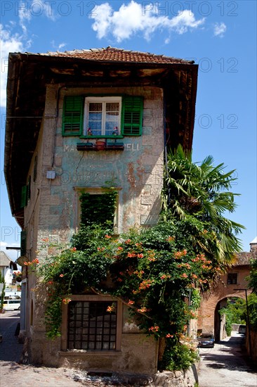 Free-standing old house