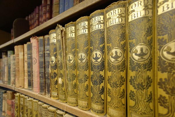 Books in Stockholm City Library or Stadsbiblioteket