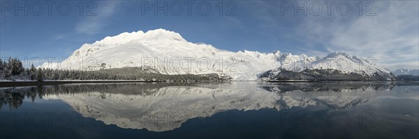 Chugach Mountains above Serpentine Cove