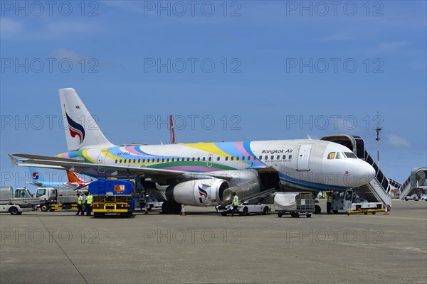 Airbus A319-100 Bangkok Air at Male Airport