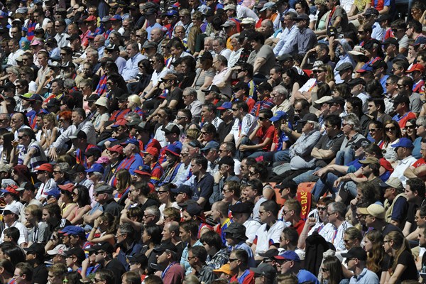 Audience in the stands