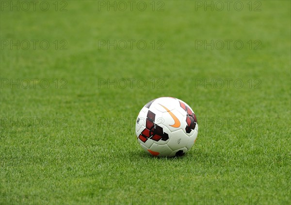 Nike ball and green grass
