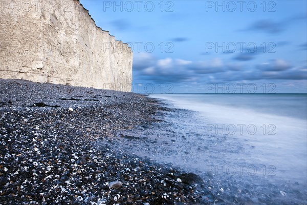 White chalk cliffs