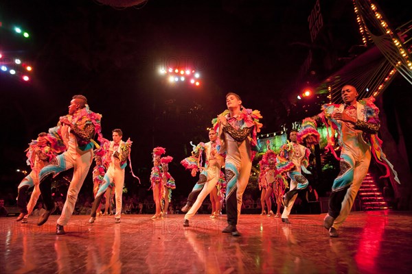 Dancers of the famous Tropicana nightclub