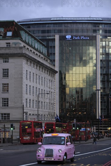 Park Plaza Hotel as seen from Westminster Bridge