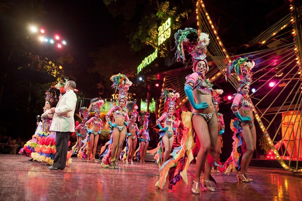 Dancers of the famous Tropicana nightclub