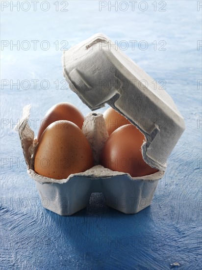 Fresh organic eggs