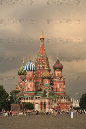 Krasnaya Ploshchad or Red Square with St. Basil's Cathedral