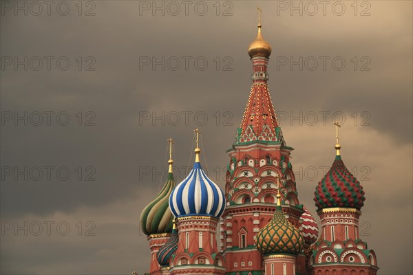 Towers and domes of St. Basil's Cathedral