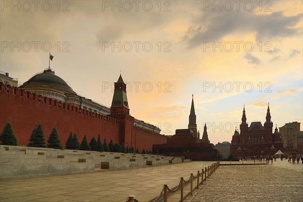 Senate Tower and Lenin's Mausoleum