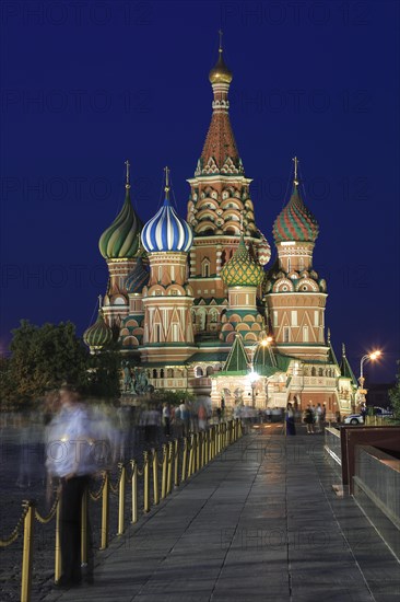 Krasnaya Ploshchad or Red Square with St. Basil's Cathedral