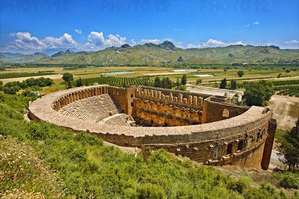 The Roman theater of Aspendos