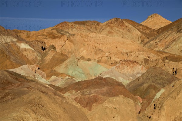 Tinted rocks at the Artist's Drive and the Artist's Palette