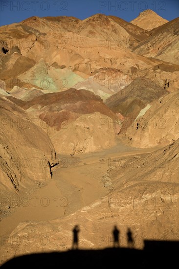 Tinted rocks at the Artist's Drive and the Artist's Palette