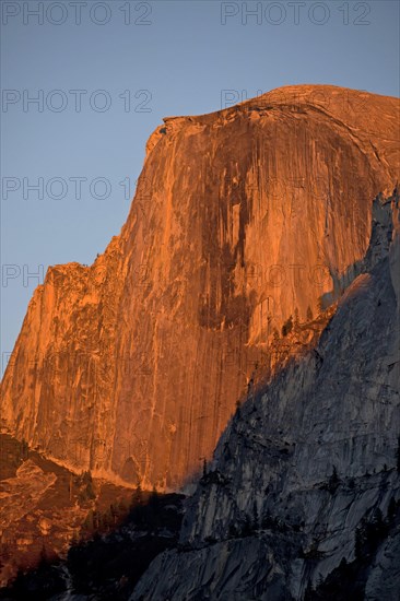 Half Dome in the evening light