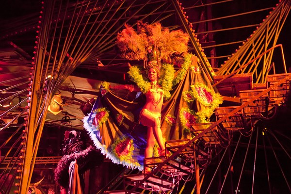 Dancer of the famous Tropicana nightclub