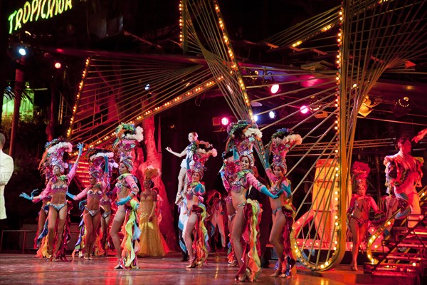 Dancers of the famous Tropicana nightclub