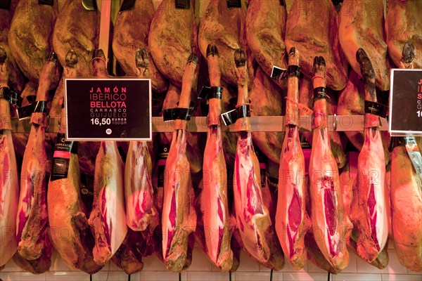 Jamon Iberico or Spanish ham