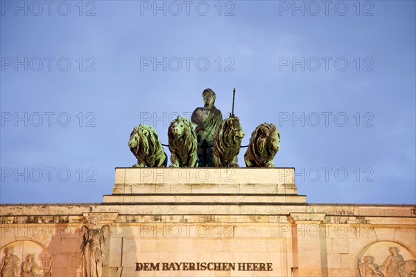 Quadriga of Siegestor or Triumphal Arch