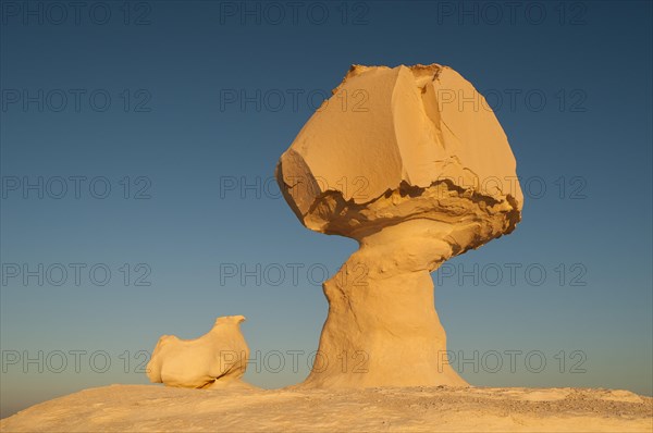 Chalk rock formations