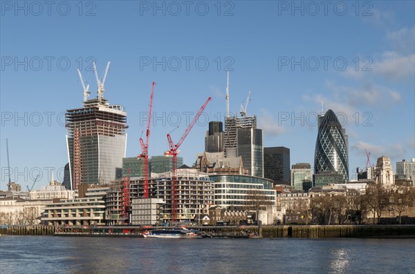 Construction of new skyscrapers