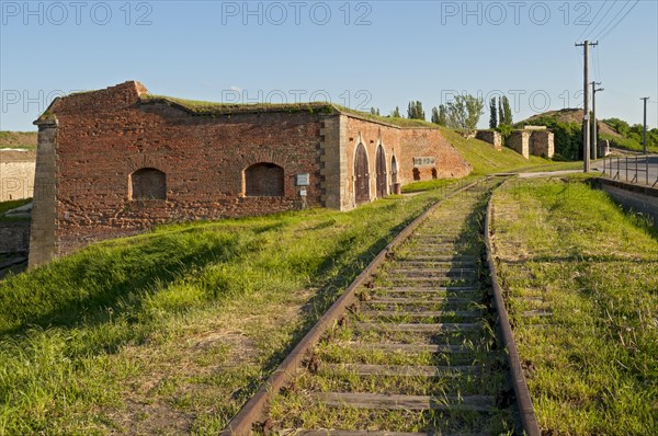 Rail track near the funeral rooms