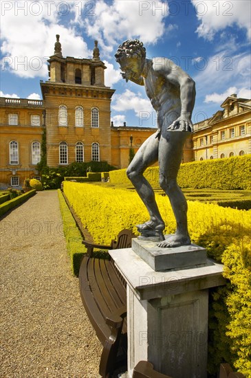 Italian Garden with topiary maze