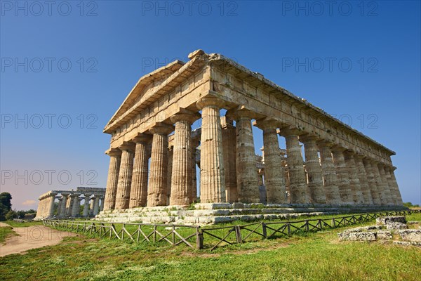 The ancient Doric Greek Temple of Hera