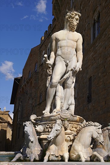 The Fountain of Neptune by Bartolomeo Ammannati