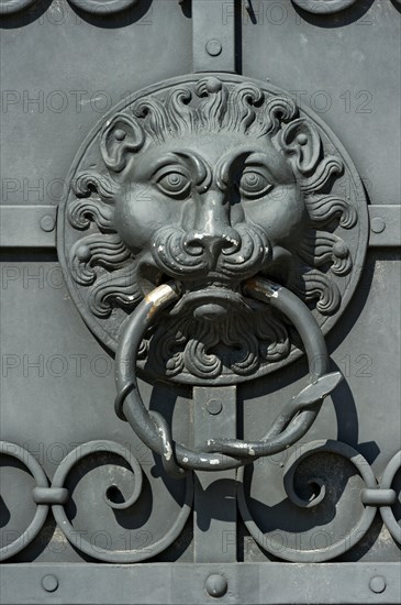 Wrought iron door knocker