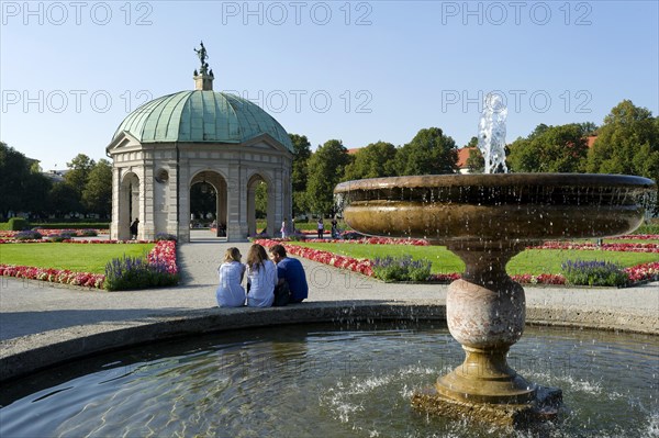 Temple of Diana in Hofgarten or Court Gardens