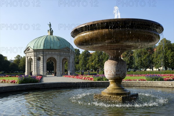 Temple of Diana in Hofgarten or Court Gardens