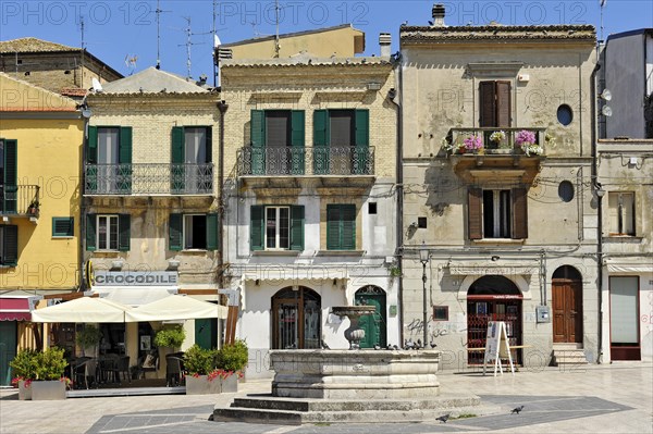 Row of houses on Corso Giuseppe Garibaldi