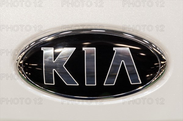 KIA logo on a car