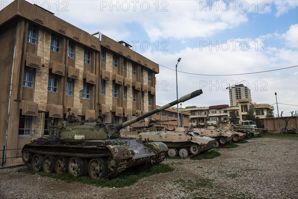 Old weapons in the Amna Suraka or Red Security Museum