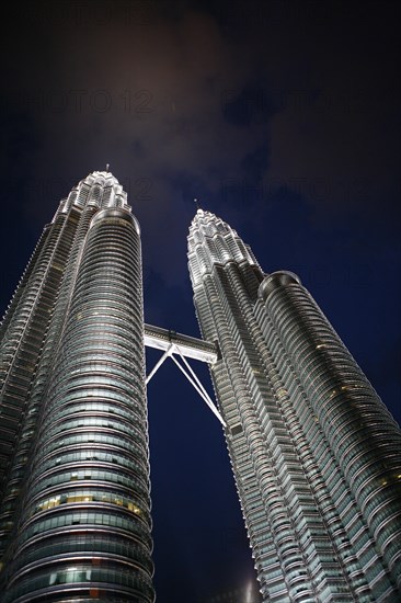 Petronas Towers at night