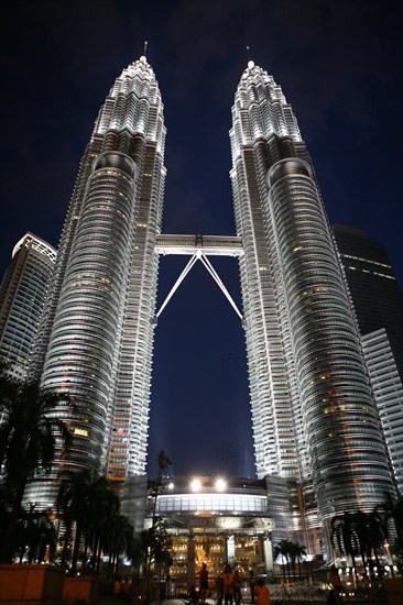 Petronas Towers at night