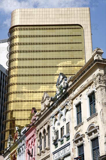 Old and modern architecture in Kuala Lumpur