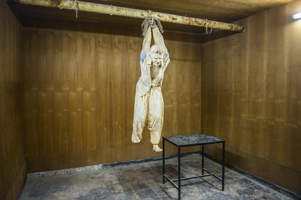 Tortured puppet in the Amna Suraka or Red Security Museum