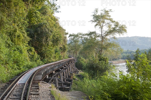 Railway bridge over the River Kwai